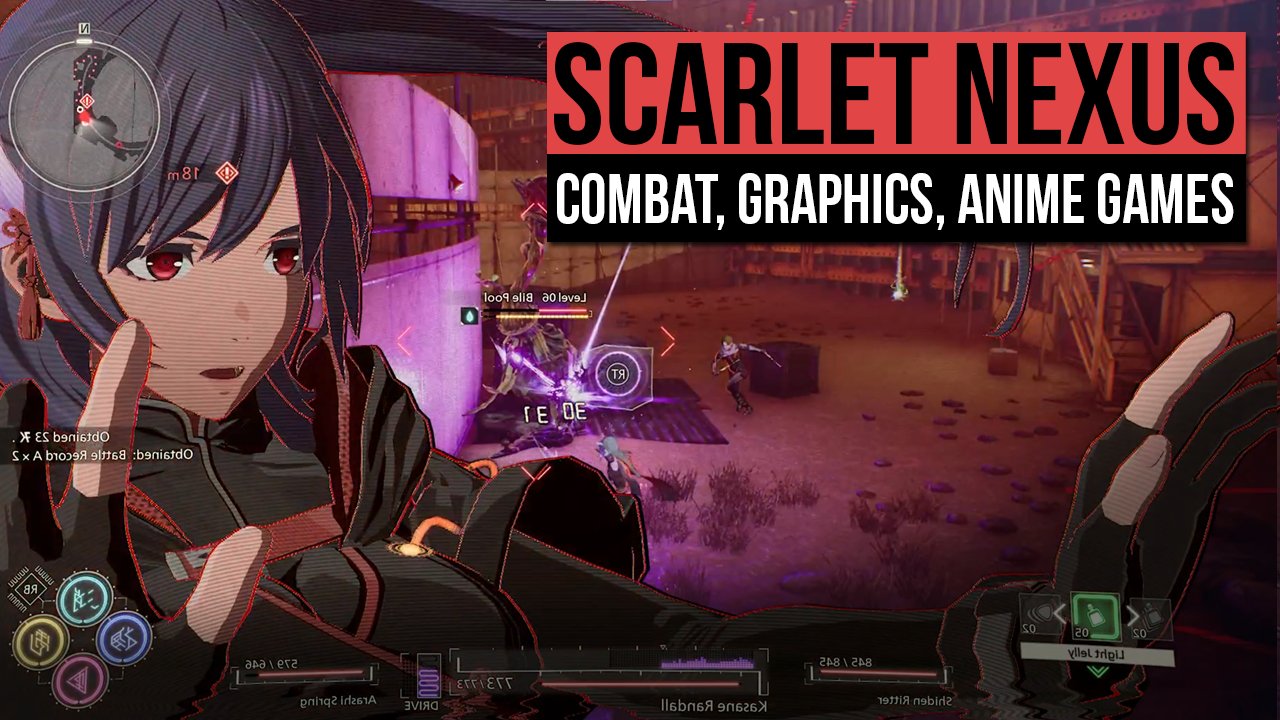 Paradise Central on X: New Video! Scarlet Nexus Gameplay Demo