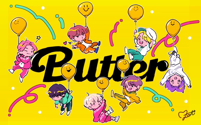 「BTS_Butter」のTwitter画像/イラスト(新着))