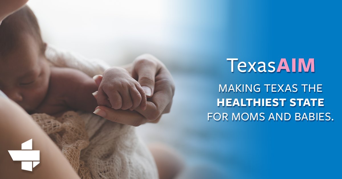 texashospitals's tweet photo. #TexasAIM hospitals have made great progress to make Texas the healthiest state for moms and babies. Learn more about THA's partnership with @TexasDSHS here: https://t.co/sghu3mWNsW https://t.co/6ebOKVFOxV