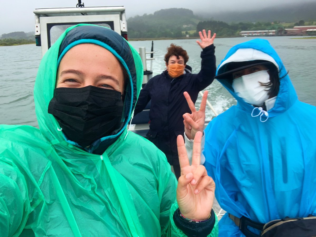 jonebil's tweet image. Rainy sampling day in the Urdaibai estuary! At least we were well prepared for it 🧜🏼‍♀️🧜🏼‍♀️🧜🏼‍♀️ 
@E_Blanco_Rayon #IzkiraUrdaibai