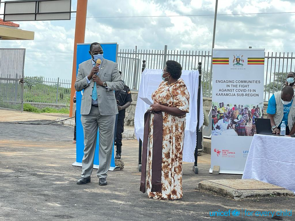 UNICEF Uganda (@unicefuganda) on Twitter photo Today the <a href="/MinofHealthUG/">Ministry of Health- Uganda</a>, <a href="/UNICEFUganda/">UNICEF Uganda</a>, <a href="/Cuamm/">Medici con l'Africa | Doctors with Africa</a> and partners launched the Community Engagement Strategy in Karamoja which covers the nine districts of Moroto, Amudat, Nabilatuk, Nakapiripirit, Karenga, Napak, Kotido, Abim and Kaboong at Hotel Africana, Moroto. #InvestInUGchildren Today the <a href="/MinofHealthUG/">Ministry of Health- Uganda</a>, <a href="/UNICEFUganda/">UNICEF Uganda</a>, <a href="/Cuamm/">Medici con l'Africa | Doctors with Africa</a> and partners launched the Community Engagement Strategy in Karamoja which covers the nine districts of Moroto, Amudat, Nabilatuk, Nakapiripirit, Karenga, Napak, Kotido, Abim and Kaboong at Hotel Africana, Moroto. #InvestInUGchildren
