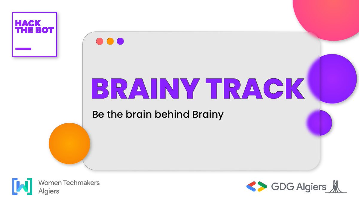 GDG_Algiers's tweet photo. To all #opensource lovers out there! The ones who are pleased to create and share.
What about contributing to enhance the features of our open-source Discord #Bot "Brainy" 💚.
Sounds interesting, well then Brainy Track is your chance to leave your mark.✅
#GDG #WTM #HackTheBot https://t.co/JVQ2jySPYk
