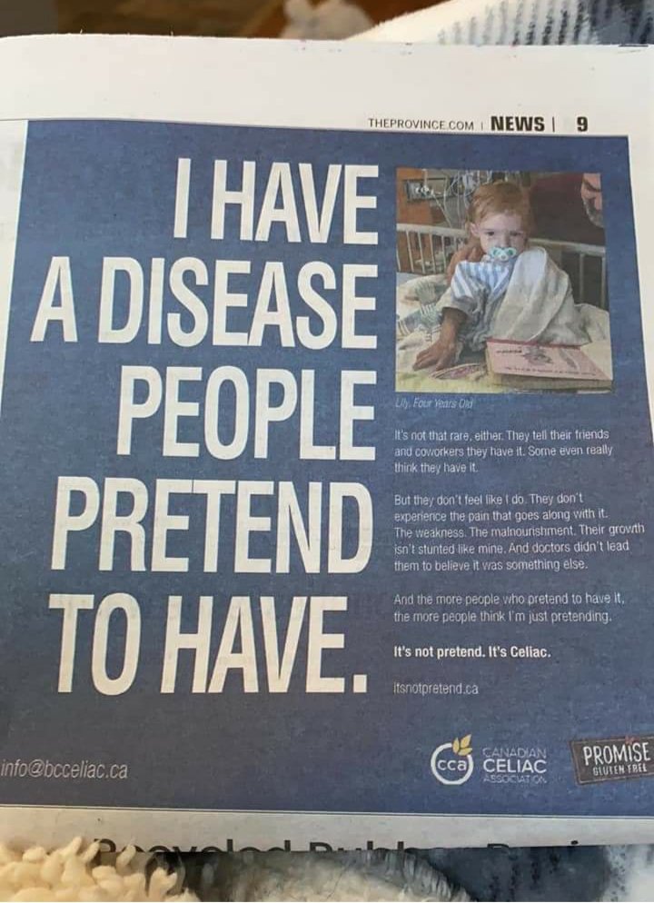 Well <a href="/CCAceliac/">Celiac Canada</a>, I think I see the point, but it seems you missed the mark. I know many who abide by a strict #glutenfree diet for other health reasons. Lumping the fad-dieters &amp; convenience GFers w/those who have a legit reason seems petty &amp; cruel.