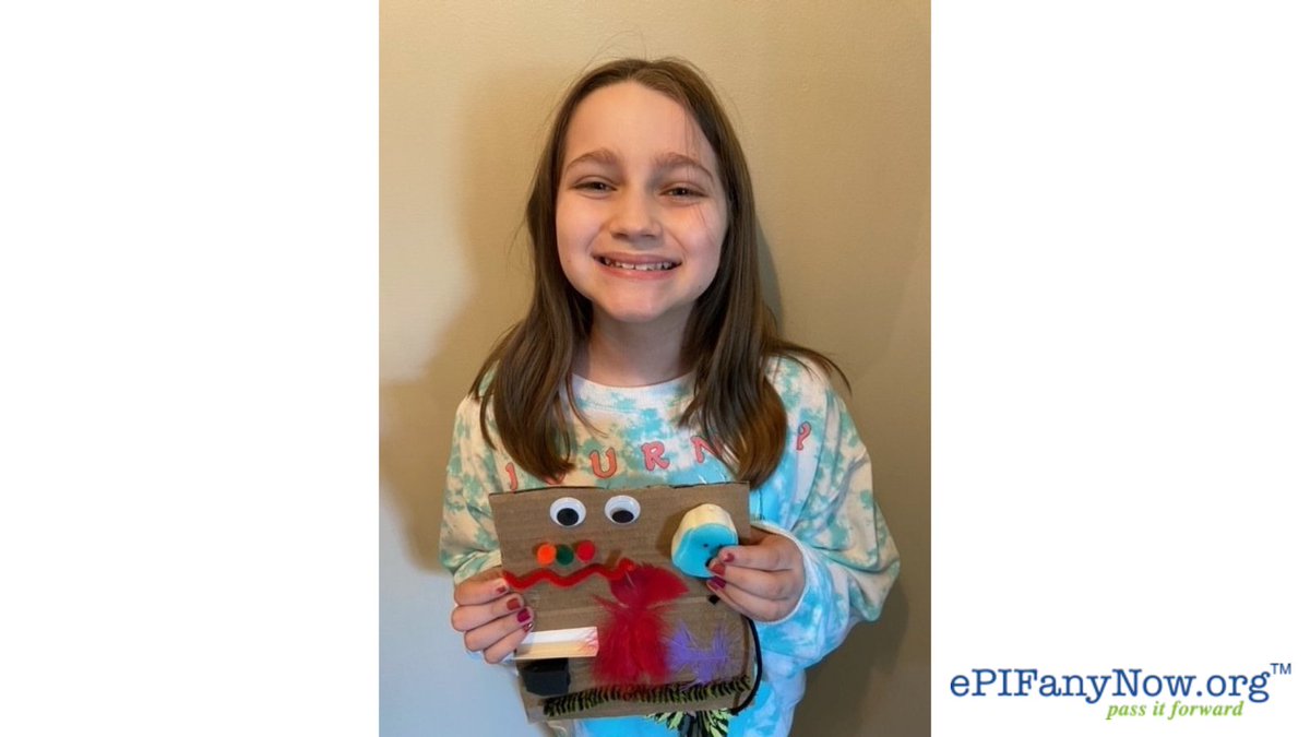 ePIFanyNow's tweet photo. 10-year old Avery Stadt found a way to #SpreadKindness during #COVID19. She decided to make #FidgetBoards to help kids with #SensoryIssues stay focused in class. Read about all of this year’s Y-PIF™ nominees and vote today: https://t.co/uBEA8asE6P https://t.co/4w7jEGXhRb