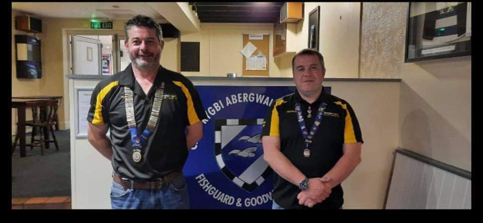Best wishes to incoming Chairman of <a href="/FishguardTable/">Fishguard RT 816</a> Rhys and his Vice Chair Gerwyn for the upcoming year! Looking forward to seeing what you've got planned as we emerge from lockdown.

#bestwishes #area43 #roundtable #rootedincommunity