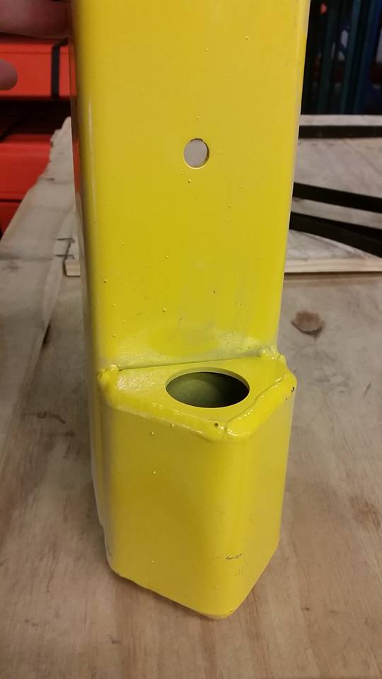 rackking2's tweet image. 18&quot; H Single Rail Post Used - Safety Yellow #WarehouseSafety #SafetyPosts #RackKing rack-king.ca/shop/product/1…