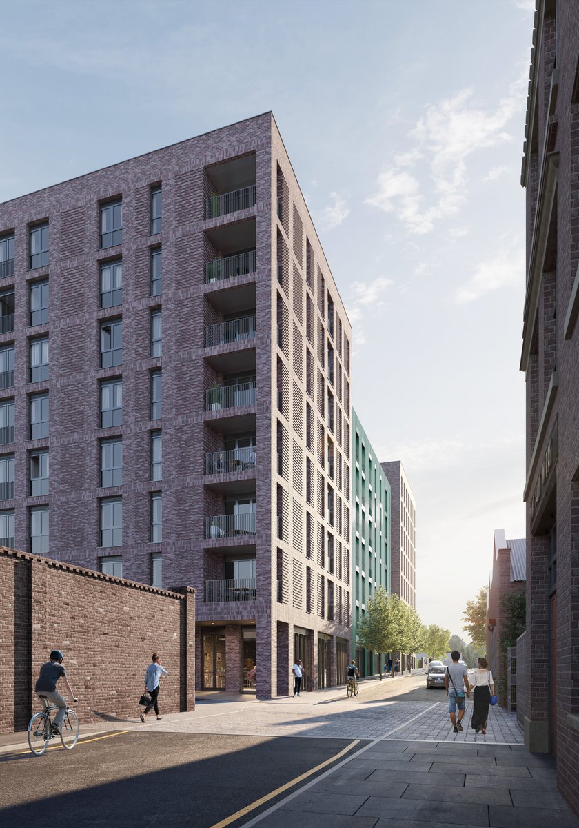 PlanitIE's tweet photo. Eliza Yard, Ancoats.
Our landscape architects have been working closely with our colleagues at @virtual_planit to visualise plans for a new landscape courtyard. Nestled between  @buttressarch residential led development, using materials which interpret the history of Ancoats. https://t.co/v7j6zrBlC8