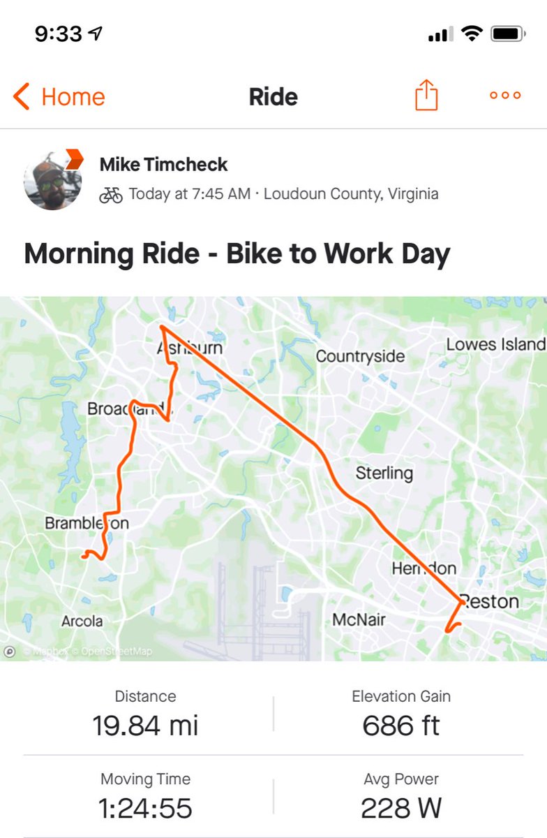 M_Group_Arch's tweet photo. Today is #NationalBikeToWorkDay &amp; we want to salute those who choose this healthy &amp; safe alternative. TMG Partner Mike Timcheck &amp; Director Chris Korbuly are avid cyclists, and today Mike completed a 20-mile journey! 
#BikeToWorkDay #NationalBikeMonth https://t.co/bc2uLP6cKR