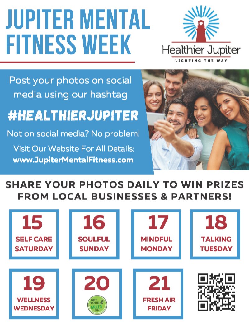 There is Still Time! ⏰ Share photos for Jupiter Mental Fitness Week to WIN PRIZES! - mailchi.mp/67d8258f873e/g…