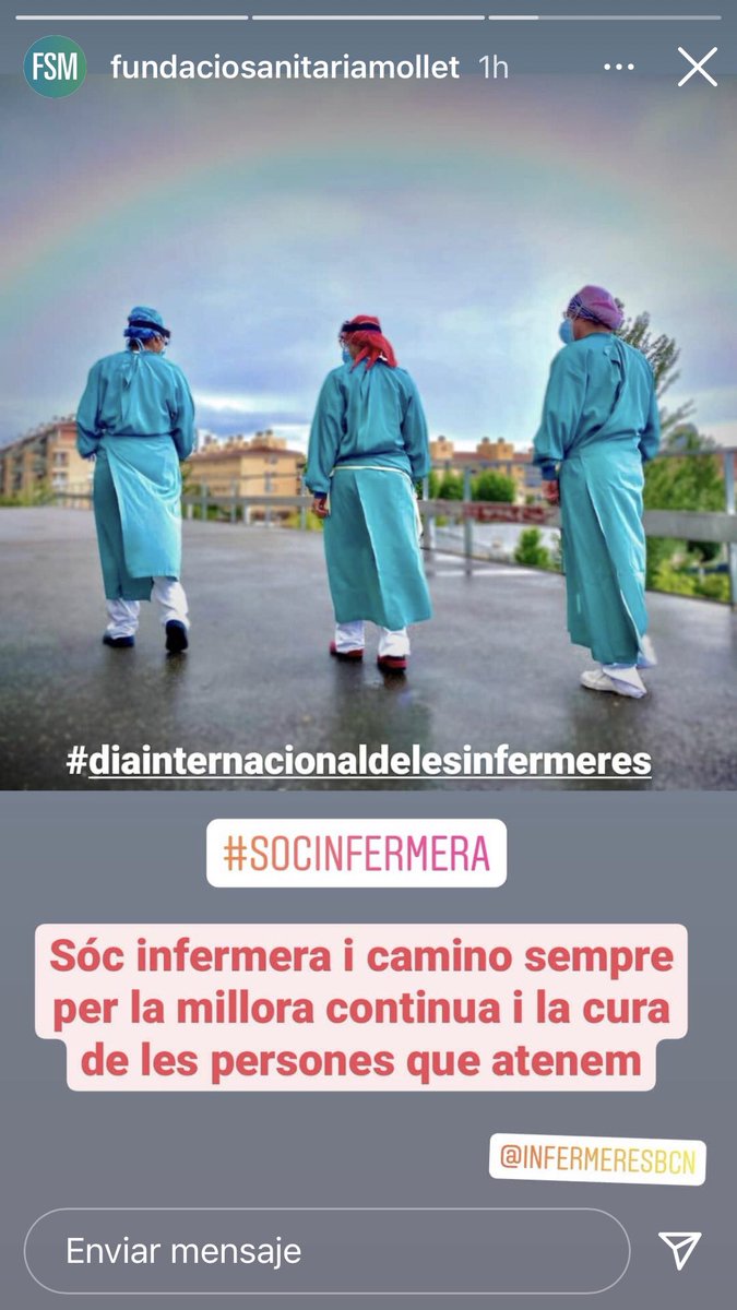 mireiavicente1's tweet photo. Vols treballar amb nosaltres ? @fsmhospital @COIBarcelona @infermerescat Cerquem Infermeres I Infermers que busquin un projecte professional amb futur #modeldecures #treballenequip #desenvolupamentprofessional https://t.co/CcI950mYsT