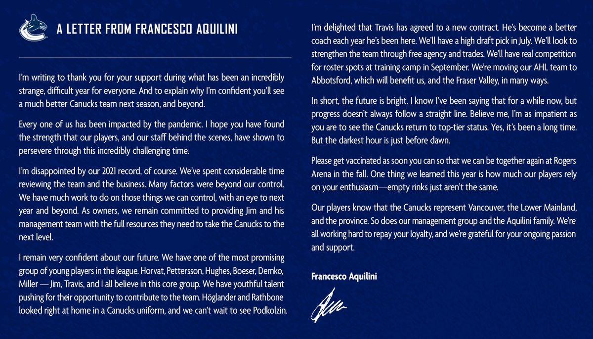 Francesco Aquilini tweet media