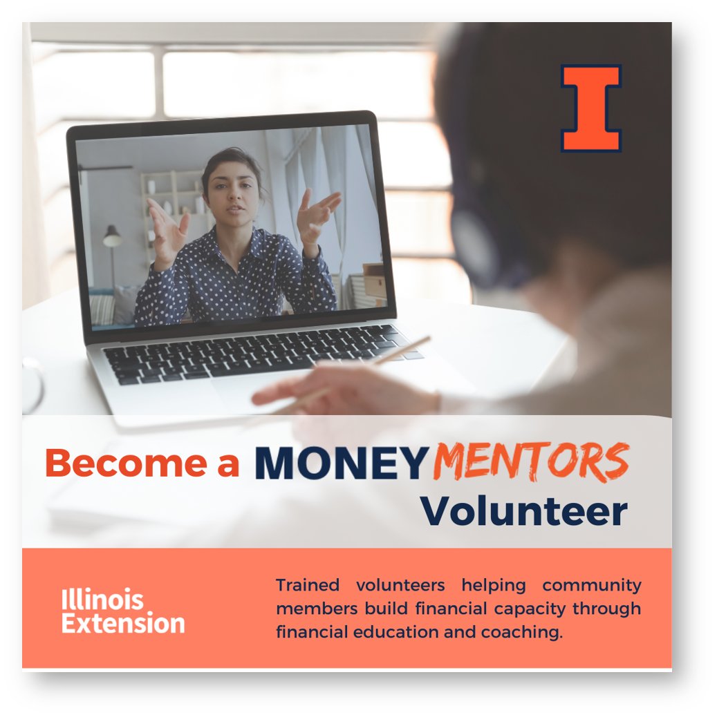 famfinancefood's tweet photo. Money Mentors are trained volunteers who build financial capacity in their local communities. Our next training begins on June 10! Apply to be a Money Mentor volunteer ➡️ https://t.co/XExTmgxAH1 https://t.co/ydVuIk92ZE