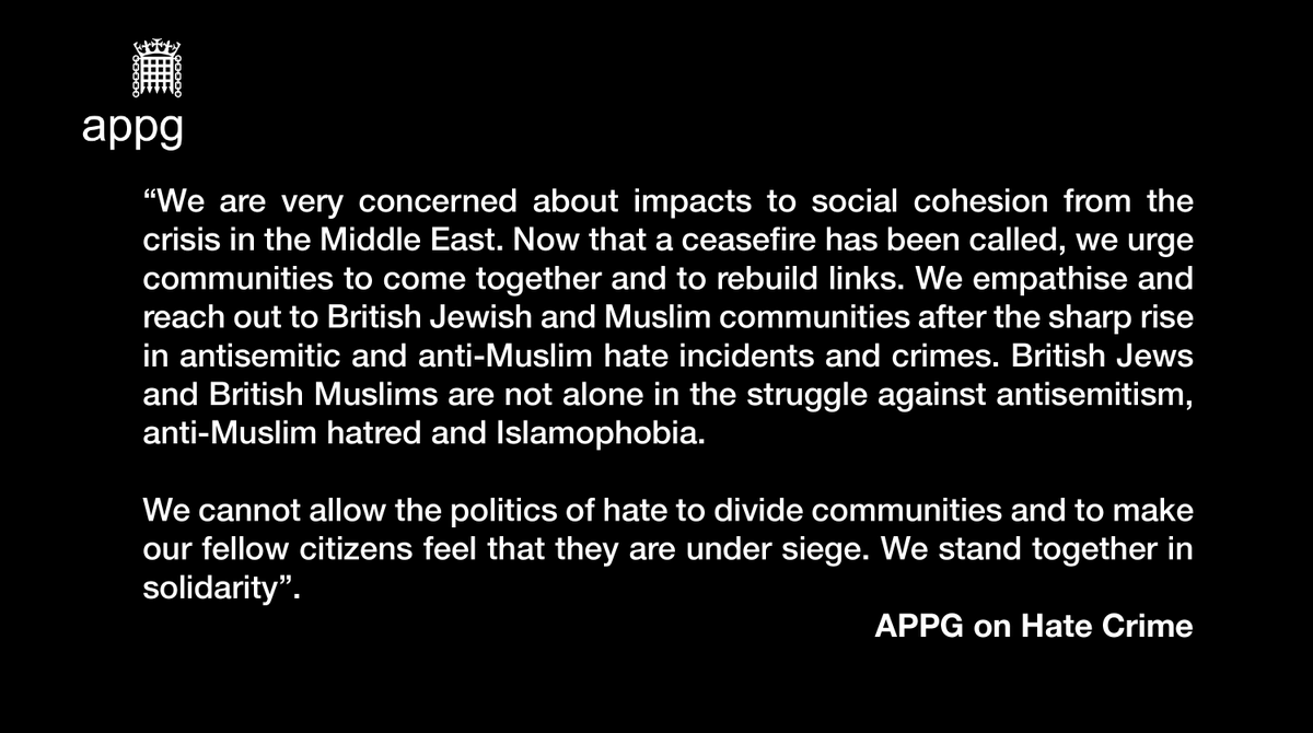 appghatecrime's tweet photo. Our statement on the Israel-Palestine crisis. https://t.co/tdrR39NbBT