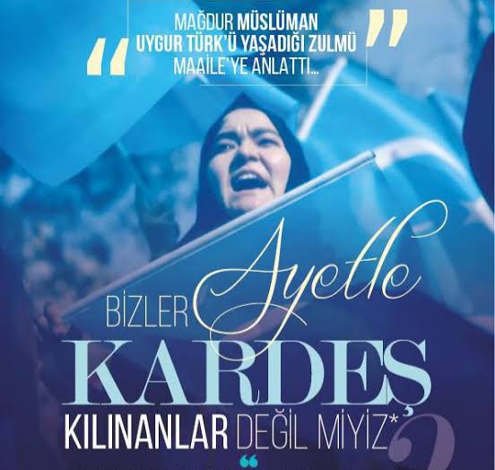 Bizler ayetle kardeş kılınanlar değil miyiz?
#HearTürkistan #FilistinKazanıyor