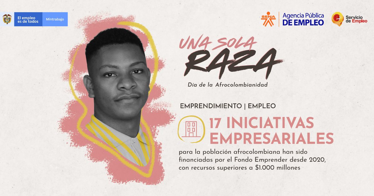 SENA_Caldas's tweet photo. #SENAIncluyente | Esta es la conmemoración de la cultura, de la historia y del vínculo profundo que tenemos con nuestras comunidades afro. 🙋🏽♂️👩🏾🦱¡¡Somos #UnaSolaRaza! https://t.co/EJ75nfp61Q