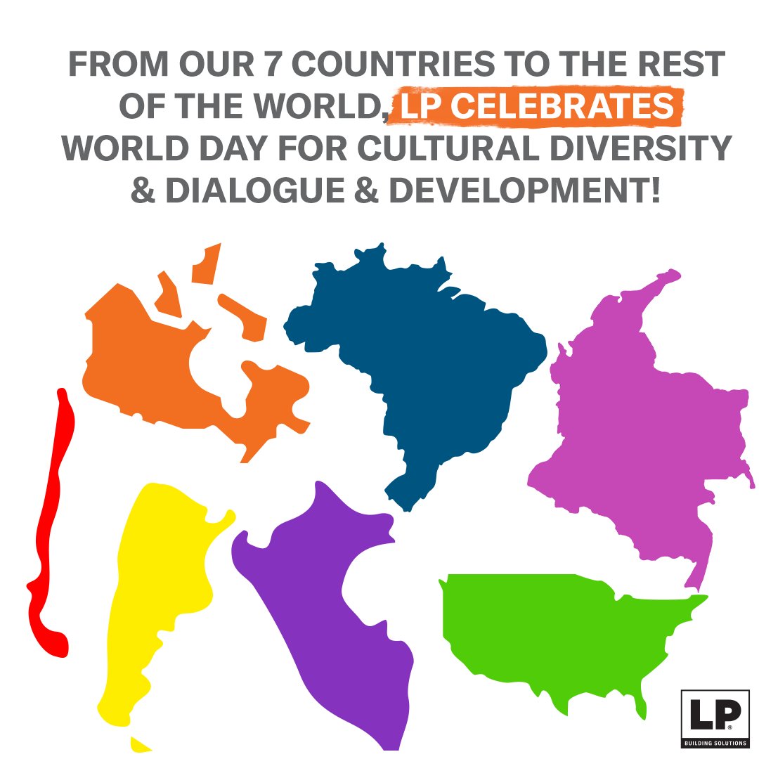 lpcorp's tweet photo. From Chile to Canada, Argentina to America, and Brazil, Peru and Colombia too, the LP family is large and diverse. We value cultural diversity, dialogue, and development across our entire workforce and the world. #LifeAtLP #WorldCulturalDiversityDay https://t.co/JxtqxqCJ42