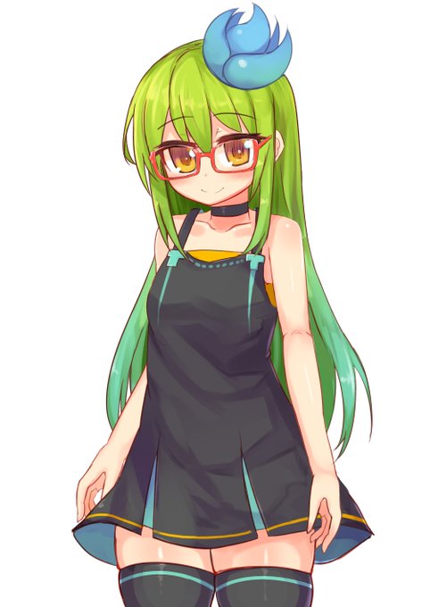 LIVE2D用にキミドリさんの立ち絵を調整してみました 