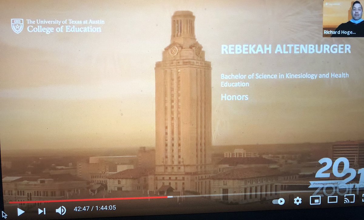 ruthaltenburger's tweet image. In a strange of all strange years - graduation will be over the course of 3 days. So proud of my favorite Longhorn! Here’s to the @UTAustin class of ‘21! @utexascoe #UTEdGrad21
Hook ‘Em! 🤘🏼
