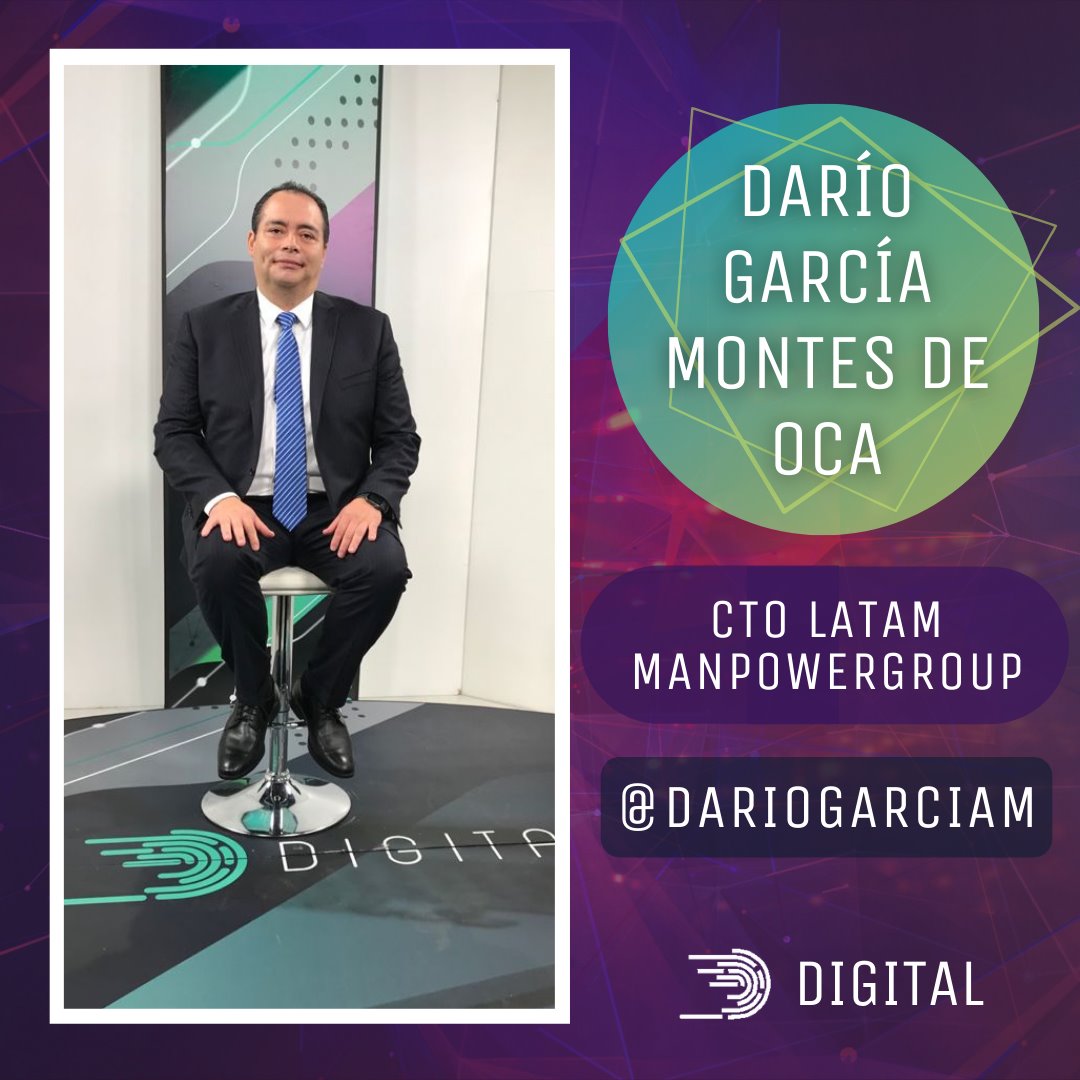ManpowerGroup MeCCA (@manpowermeca) on Twitter photo 📺 No te pierdas mañana a las 11:00 a.m. la participación de nuestro CTO <a href="/dariogarciam/">Dario García Montes</a> en Digital con <a href="/rociobrauer/">Rocío Brauer</a> por <a href="/CanalOnceTV/">Canal Once</a>; hablará sobre los empleos #digitales con mayor demanda. 📺 No te pierdas mañana a las 11:00 a.m. la participación de nuestro CTO <a href="/dariogarciam/">Dario García Montes</a> en Digital con <a href="/rociobrauer/">Rocío Brauer</a> por <a href="/CanalOnceTV/">Canal Once</a>; hablará sobre los empleos #digitales con mayor demanda.