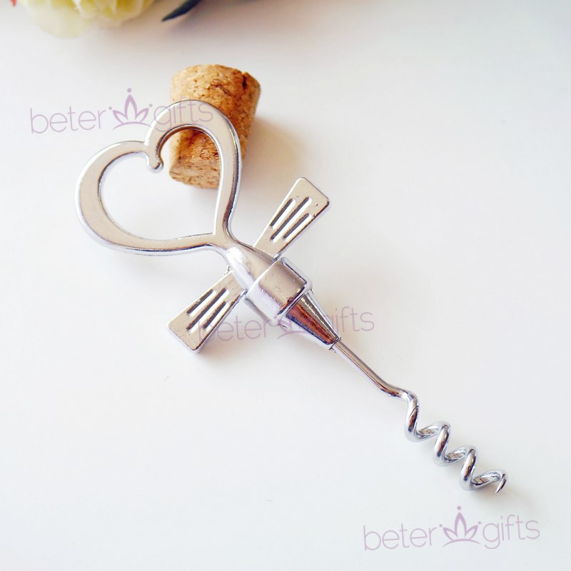 Chrome #Sweetheart Corkscrew #SummerWedding #weddingSouvenirs WJ002 
item.taobao.com/item.htm?id=53…