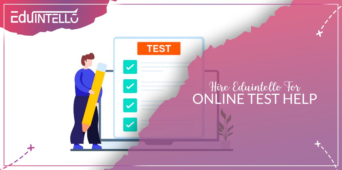 eduintello_'s tweet image. The online test help can be various forms, including entrance exams, job exams, language exams, or any other training exams for safety. Hire us for the best services! 
#EduIntello #OnTimeAssignment #OnlineTestHelp