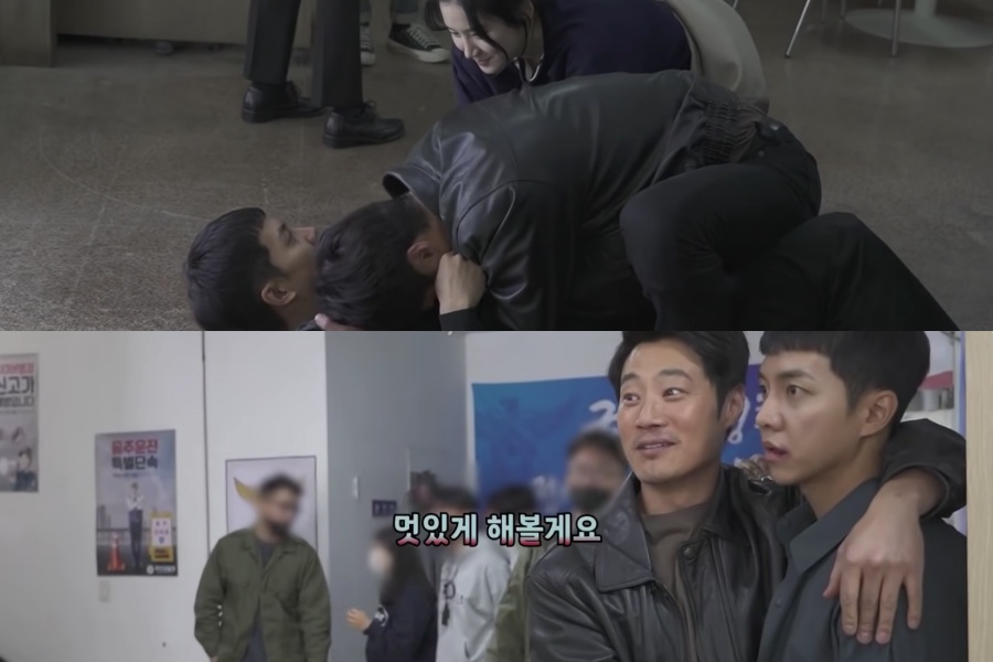 WATCH: #LeeSeungGi And #LeeHeeJoon Throw Themselves Into Fight Scene Even Off-Camera In “Mouse”
soompi.com/article/147044…