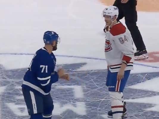barstoolsports's tweet photo. The Conversation That Led To The Fight Between Perry and Foligno Is A Window Into How Crazy Hockey Culture Can Be https://t.co/T0KPKrjRhY https://t.co/sM4C4upkQf