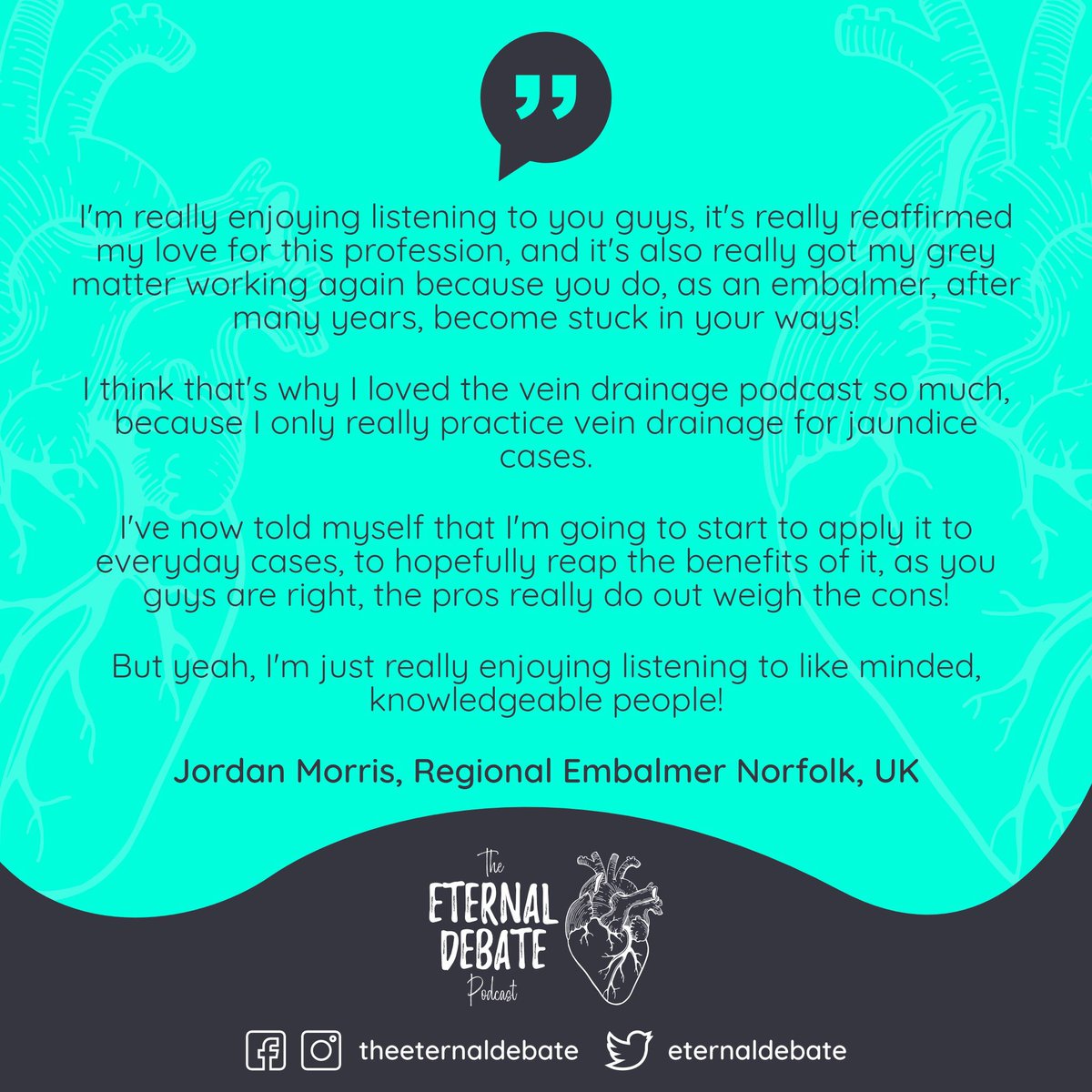 It’s been a hectic week and a hectic day so forgive us for our #feedbackfriday post being  little late in the day!
Thank you Jordan for your glowing #review ✨
Hearing how our podcast helps, refreshers or educates always brightens our day ☀️💕