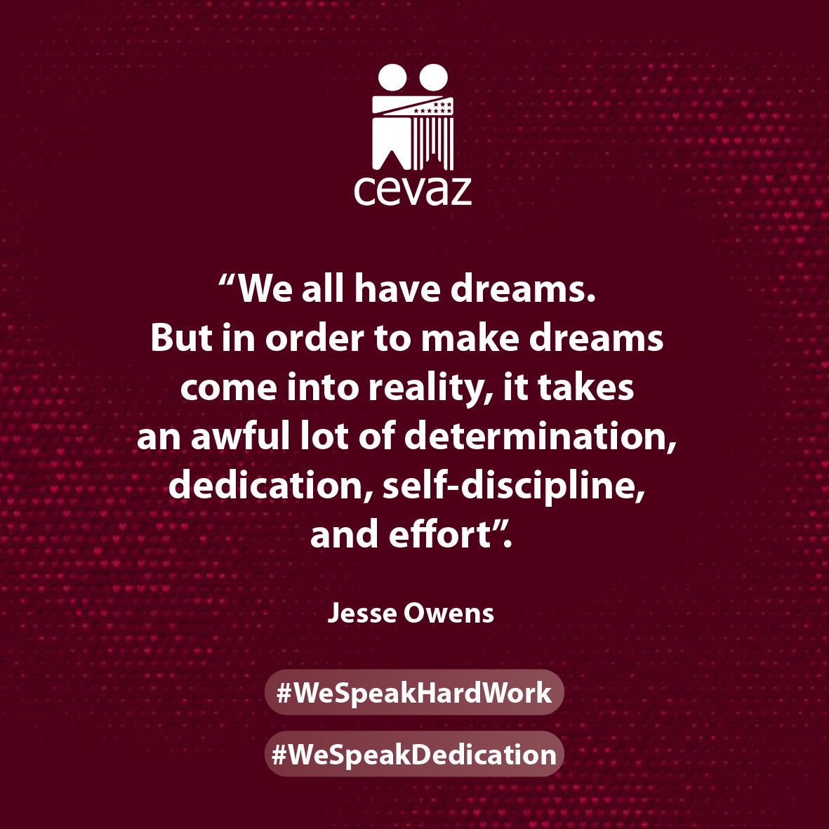 cevazzulia's tweet photo. New week, new beginning! ☀️
Let’s practice all these values such as determination, dedication, self-discipline and effort to achieve all our goals.✨
Never give up!💪🏼
#WeSpeakCEVAZ #WeSpeakDedication #WeSpeakHardWork #GenteCEVAZ #CEVAZ #Quotes #Values #Maracaibo #Venezuela https://t.co/DK22xwegth
