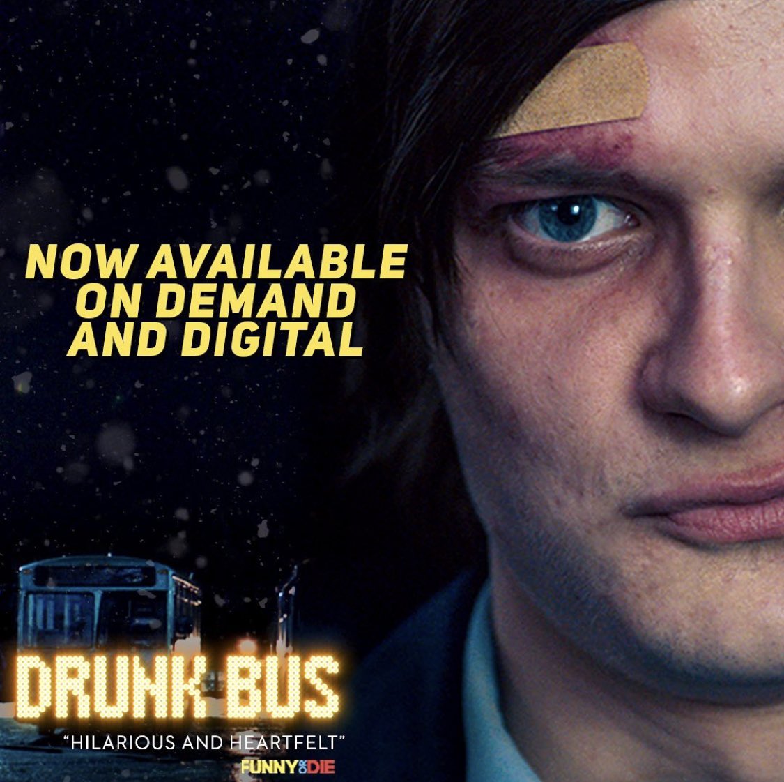 solidgold's tweet image. Today is the day! Our friends @the_uglyghost and @brandonlaganke directorial debut, Drunk Bus featuring @charlietahancharlietahan is out now! The movie also features some music from us, score from the great @eras_eras and @jimmystofer and some polaroids from Matt for set decor.