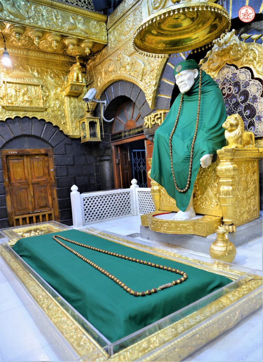 SSSTShirdi's tweet image. *!! 🕉️ साई राम !!*
*श्री साईबाबा संस्थान विश्वस्त व्यवस्था,शिर्डी*
 *आरती :- शेजारती*
 *शुक्रवार २१ मे २०२१*                              
*!! 🕉️ Sai Ram !!*
*Shri Saibaba Sansthan Trust, Shirdi*
*Aarti* :- *Shejaarti*
*Friday 21 May 2021*