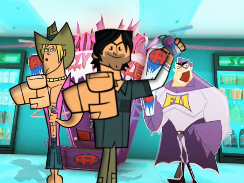 ChrisMcLeanShow's tweet photo. Alright campers! If you want this frosty freezy freeze that me and Geoff have, you have to sing the entire Total Drama theme song BACKWARDS within 5 minutes! https://t.co/d11CbrcyYK