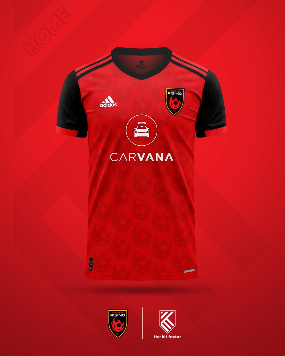thekitfactor's tweet photo. I’ve had a few requests from #itfc fans for @PHXRisingFC concepts given the link with @bmjcrew28 @berkebakay and @MarkDetmer.
Here they are. Three designs featuring different effects utilising the Phoenix.
#phoenix #rising #concept #kits #home #away #third #thekitfactor https://t.co/gEVz5ZcGvK
