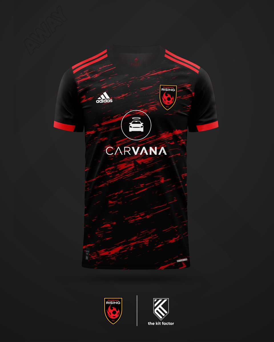 thekitfactor's tweet photo. I’ve had a few requests from #itfc fans for @PHXRisingFC concepts given the link with @bmjcrew28 @berkebakay and @MarkDetmer.
Here they are. Three designs featuring different effects utilising the Phoenix.
#phoenix #rising #concept #kits #home #away #third #thekitfactor https://t.co/gEVz5ZcGvK