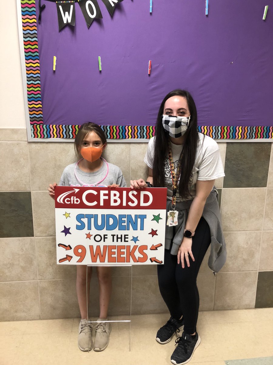 MrsCisnerosCFB's tweet photo. Congrats to Khloe Martinez for being our student of the 4th 9 weeks. She is an awesome young lady and very deserving of this recognition! ❤️🐯 #wearemcstrick #TigerPride #cfbisd #studentofthe9weeks #proud #latepost https://t.co/vlkDpWf7WX