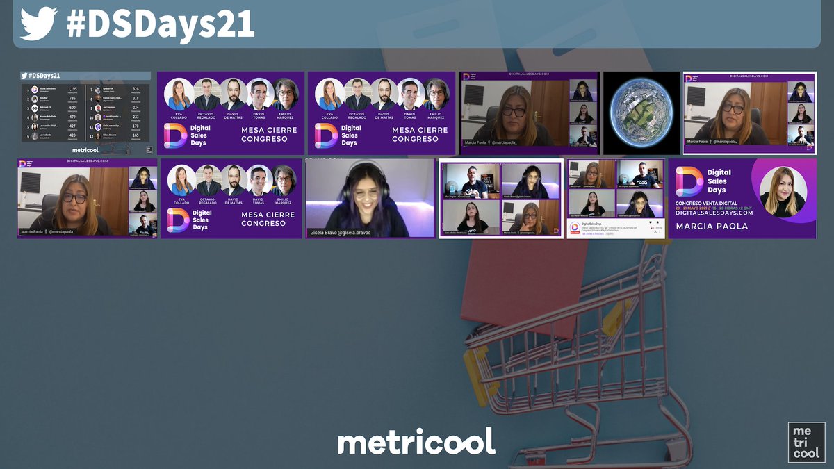 ¡Ya estamos en la Mesa Marketing Automation de #DSDays21 con <a href="/gisela_bravoc/">Gisela Bravo 🤖</a> (moderadora), Max Brigida, nuestra gran compi <a href="/saramcarrillo/">Sara Martín</a> y <a href="/marciapaola_/">Marcia Paola 👩🏻‍💻</a>! 🔝📱💻

Así son las imágenes más recientes que habéis compartido 📸😎