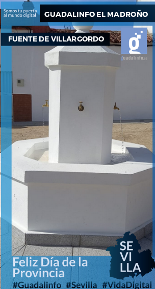 PVuelaElMadrono's tweet photo. El próximo domingo #23Mayo es el #DíaProvinciaSev21 #DipuSevilla. Desde #Guadalinfo lo vamos a celebrar aportando imágenes de los lugares significativos de nuestra localidad y felicitamos a toda la ciudadanía de #Sevilla #vidadigital @Ayto_ElMadrono https://t.co/F2FgiZqGcr