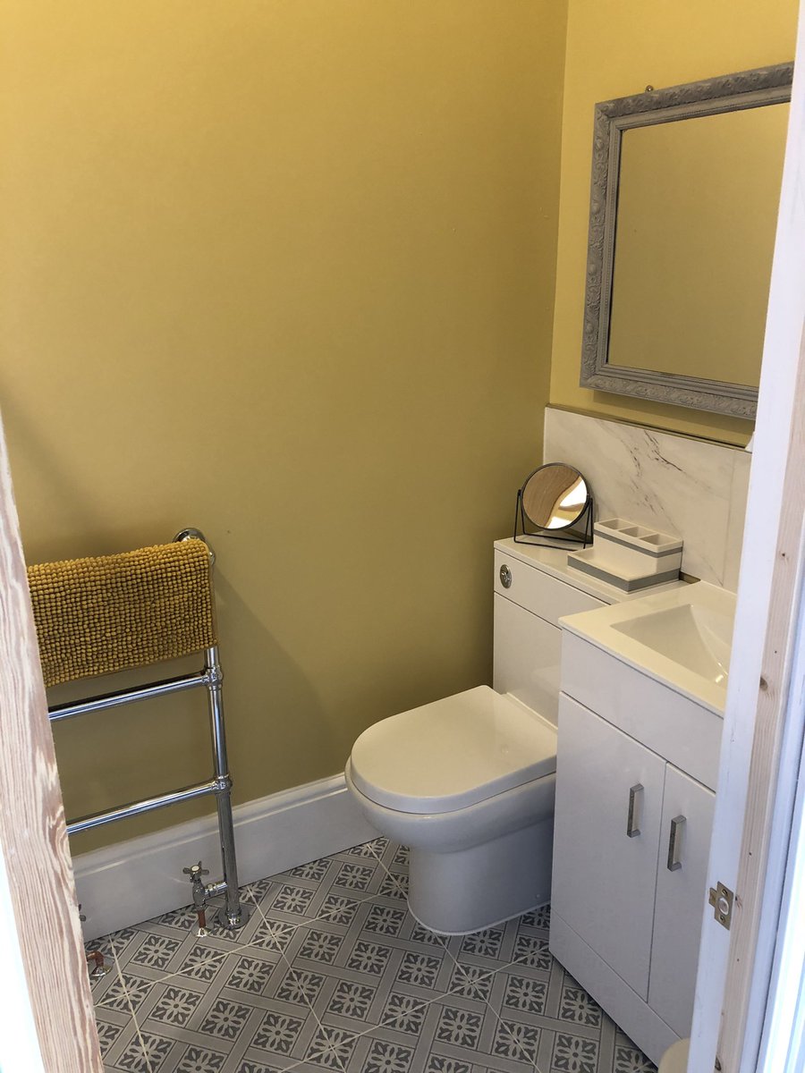 My twin rooms renovations are finished. Delighted with the results.