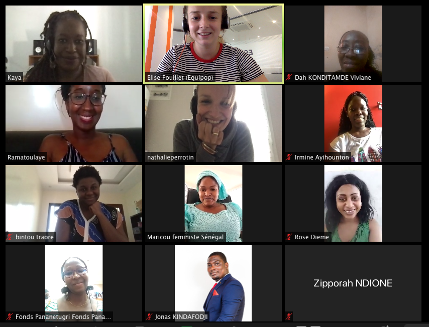 Séance de travail fructueuse pour les #feministes du Réseau sur notre communication et surtout notre implication dans la campagne #stoptalkingstartfunding ! On vous en reparle très vite... <a href="/NousToutesOrg/">#NousToutes</a>  <a href="/odelphine/">Delphine O</a>  <a href="/CGFeministes/">GenerationsFeministes</a>  <a href="/Equipop_Ong/">Equipop</a>