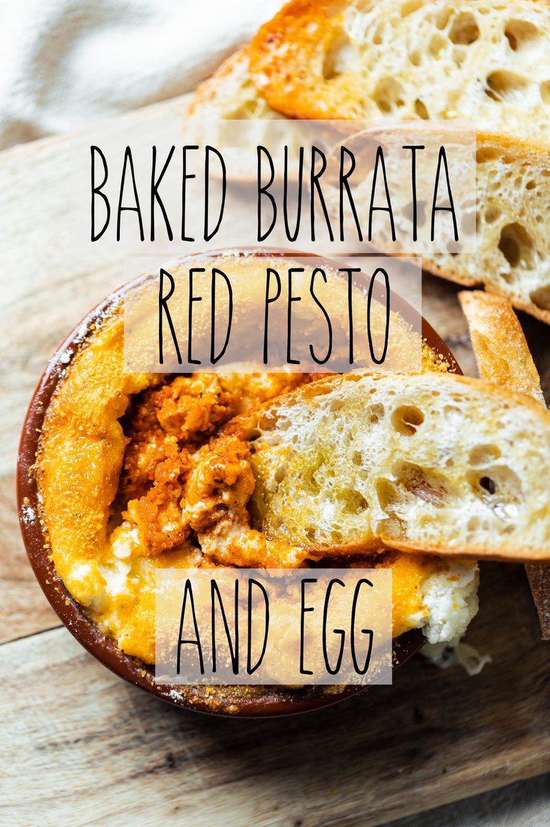 Apparently there is a #pestoegg trend going on and I’m firmly here for this. Who fancies a WHOLE burrata baked with red pesto and egg? 😏 Mmmm - check it out here: instagram.com/reel/CPJCGkplt… @DelishDotCom <a href="/HuffPostTaste/">HuffPost Taste</a> <a href="/the_feedfeed/">The Feedfeed</a> <a href="/FoodNetwork_UK/">Food Network UK</a>