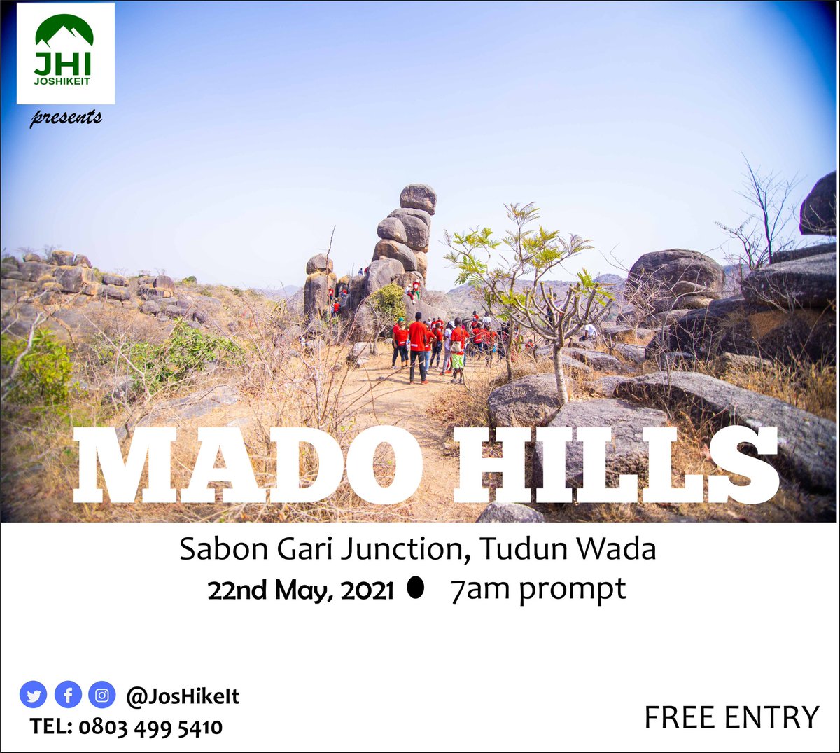 jerrydoubles's tweet photo. You can join us on our hike tomorrow. We will be exploring a secured and familiar trail. It will be fun and invigorating.

Meet new people and share memories with us ,❤️❤️❤️

It is free!!! https://t.co/WBjZHEC6kk