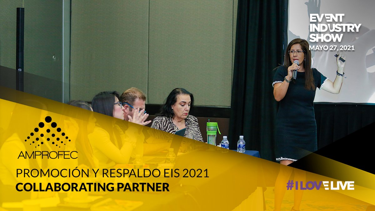 Miembros y socios de <a href="/AMPROFEC/">AMPROFEC, A.C.</a>, gracias por ser parte de la reactivación. 
Registro sin costo 🔗 buff.ly/2QsmihC

#EIS #EventIndustryShow #ReactivarSinArriesgar #ILOVELIVE