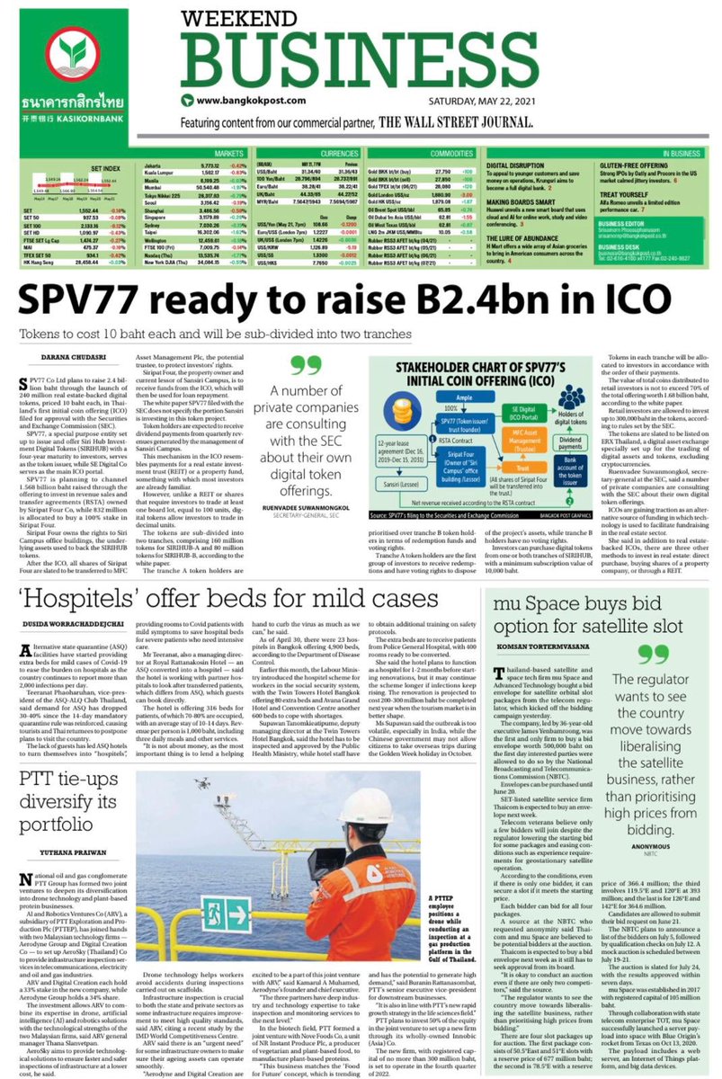 StephaneDeBaets's tweet photo. Here we go. Our marketing for thailand first regulated STO public offering is happening . @tezos @ElevatedReturns @AlderLaneeggs @STOmarket https://t.co/nSWd9Z8CFf