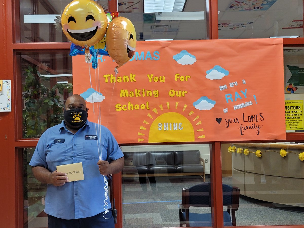 Congratulations Mr. Ray - Classified Employee of the Year!