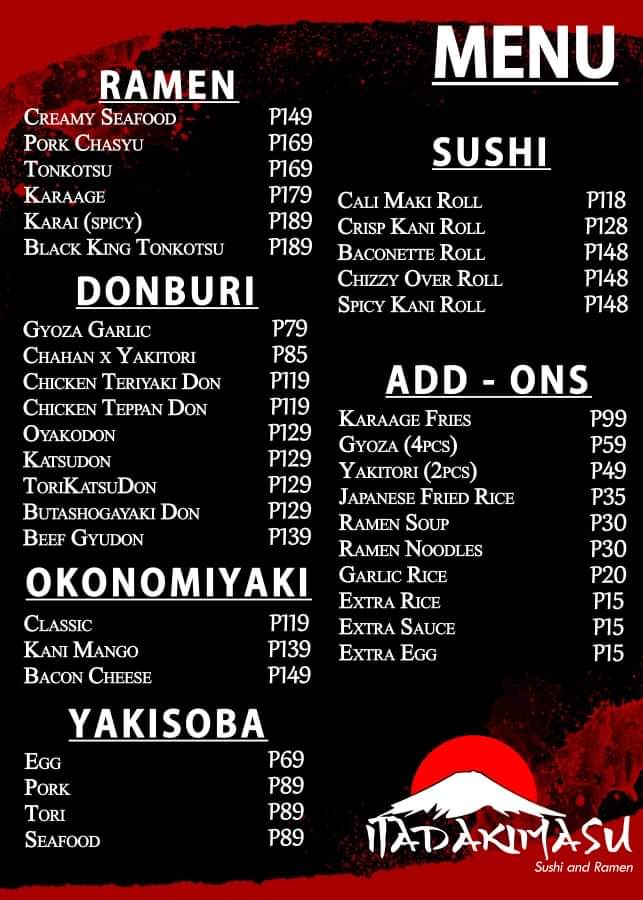pecoching's tweet photo. @ITADAKIMASUEVO

❗️❗️ P R O M O  A L E R T ❗️❗️❗️

BUY 3 GET 1 for FREE !!!

for order and inquiry,
you may send us a message thru our FB Page ..

📍 #74 Kasipagan Street Kalayaan B, Batasan Hills, Quezon City
(Near Jonnet Store)

📲 0999.6771982
📲 0930.7247879

Thank You!! https://t.co/HmfiuOOWCa