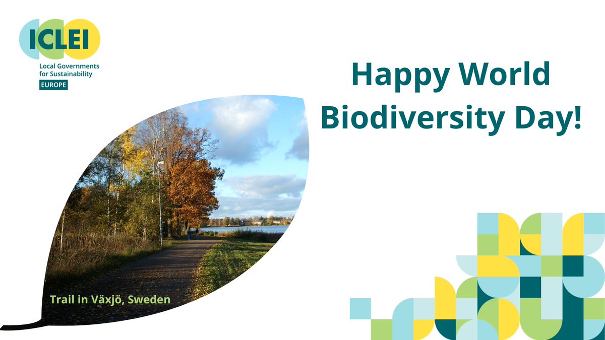 RT @ICLEI_Europe Happy #WorldBiodiversityDay! Today, we recall Deputy Mayor @cjfur of #ICLEIMember @Vaxjokommun🇸🇪 calling for "smart, fast, systematic and global" action to preserve and foster urban biodiversity 🌻

Read on at https://t.co/SDqeZ9Y2K0

@ICLEI @ICLEICBC @CitiesWNature