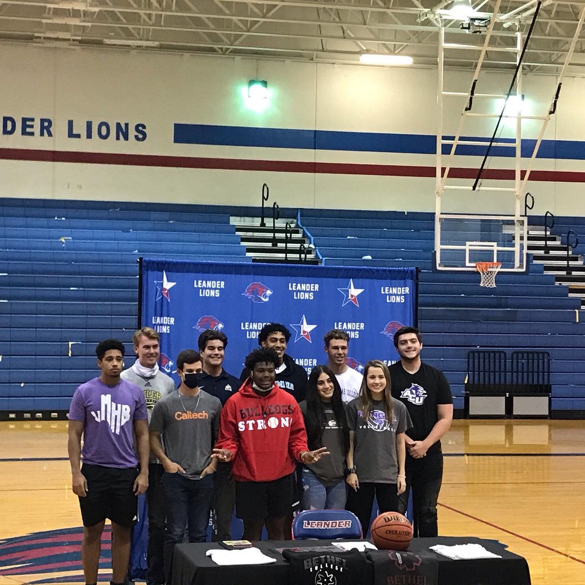 Congratulations to Bella on signing today with Bethal University! We are so proud of our Lady Lion. #pridein001