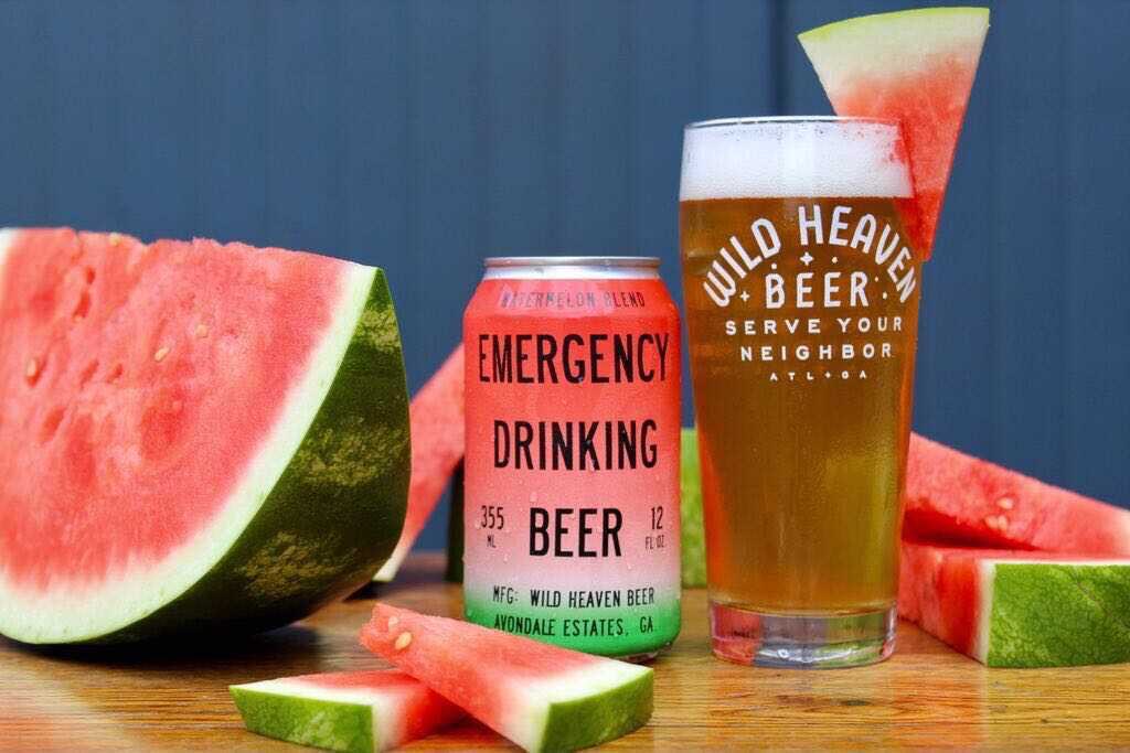 BeerWildHeaven's tweet photo. Itโs that time of year! Come enjoy a draft preview of our fresh batch of Watermelon EDB! #watermelonedb #edb #emergencydrinkingbeer #watermelonbeer https://t.co/uou1LZSKEX