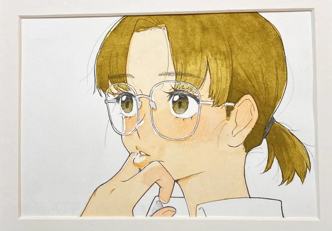 写真の撮り方のセンスなさすぎて妹に手伝ってもらいました。もっと小さい原画もあげてく予定です! 