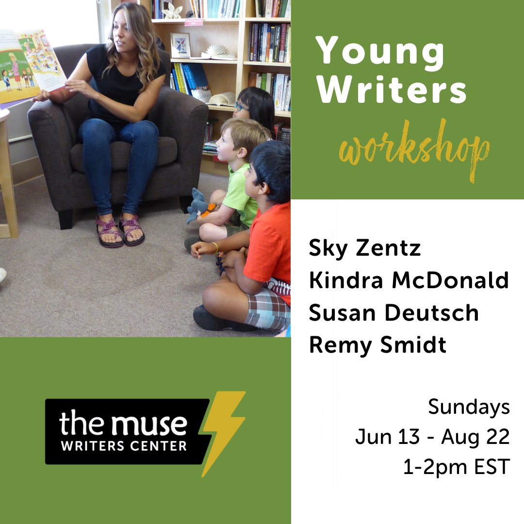 MuseWritersCntr's tweet photo. We are offering several exciting Youth Classes this Summer for kids and teens who love to write! Check them out here: https://t.co/dM5PHSRMQK #norfolkarts #teenwriters ⚡️ https://t.co/jq0QbWcLBt